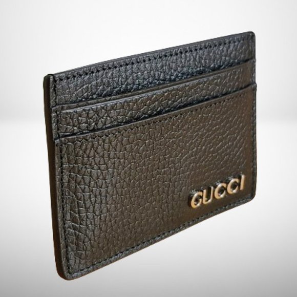 Gucci CARD CASE WITH GUCCI LOGO - Picture 2 of 6